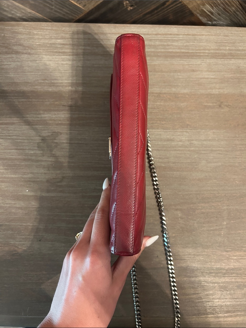YSL Signature Cassandre Wallet on Chain - Picture 5 of 8